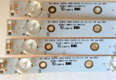 KIT DE LED PARA TV / INSIGNIA GJ-2K16 D2P5-400-D409-V1-PITCH / 210BZ09D04353F03D / 01P50-E / EBLBCTX3F600 / MODELO NS-40D510NA14 / PANEL TPT400LA-HN02.S REV:S801B	 - Imagen 2