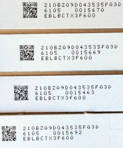 KIT DE LED PARA TV / INSIGNIA GJ-2K16 D2P5-400-D409-V1-PITCH / 210BZ09D04353F03D / 01P50-E / EBLBCTX3F600 / MODELO NS-40D510NA14 / PANEL TPT400LA-HN02.S REV:S801B	 - Imagen 3