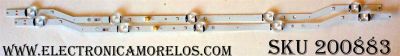 KIT DE LED´S PARA TV (2 PIEZAS) / SAMSUNG BN96-36232A / 36232A / 2015 SVS F-COM 32 HD L5 REV1.2 150206 / LM41-00133A / 2015 SVS F-COM / 150518 / LM41-00133A / LM41-00148A / PANEL´S CY-JJ032AGLV1H / JJ032AGE-R1 / JJ032AGL-R1 / MODELO UN32J4000AFXZA LC06