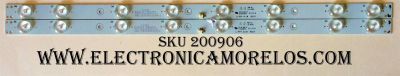 KIT DE LED PARA TV / ATVIO E0331PIHB23F4 / MBL-24038D208HK2 / LE-600 / 01L73-A / MODELO AT24HHM / PANEL HK236WLEDM-CHC3H	