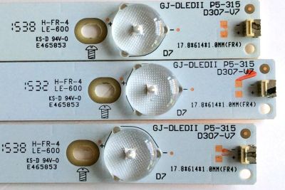 KIT DE LED'S PARA TV SONY ((3 PIEZAS)) / NUMERO DE PARTE GJ-DLEDII P5-315 / GJ-DLEDII P5-315 D307-V7 / U-PHHBCYZF3 / MODELOS KDL-32R300B / KDL-32R300C - Imagen 3