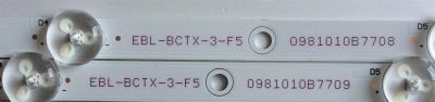 KIT DE LED PARA TV / VIZIO 0981010B7709/0981010B7708 / EBL-BCTX-3-F5 / SFR-6LCT1 / D32HN-D0-V1 A / MODELO D32HN-D0	 - Imagen 3