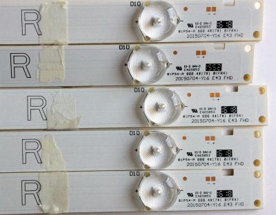 KIT DE LED PARA TV / VIZIO 20150704-Y16 E43 (5 PZAS.) / 056380220341G / MODELO E43-D2 LWZ2UMAS / PANEL T430HVND1.2	 - Imagen 2