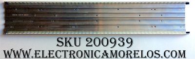 KIT DE LED`S PARA TV (2 PIEZAS) / LG 6920L-0131D / 6920L-0131C / 6922L-0017A / 6922L-0018A / PANEL`S LC470EUE (SE)(R1) / LC470EUE (SE)(M1) / LC470EUN (SE)(M1) / MODELOS 47LS4500 / 47LM4600-UC / 47LS4600-UA AUSWLKN / TC-L47E5 / E47 CE4701-EUNSEM2