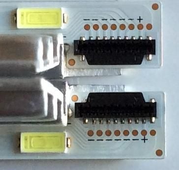 KIT DE LED`S PARA TV (2 PIEZAS) / LG 6920L-0131D / 6920L-0131C / 6922L-0017A / 6922L-0018A / PANEL`S LC470EUE (SE)(R1) / LC470EUE (SE)(M1) / LC470EUN (SE)(M1) / MODELOS 47LS4500 / 47LM4600-UC / 47LS4600-UA AUSWLKN / TC-L47E5 / E47 CE4701-EUNSEM2 - Imagen 5