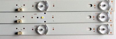 KIT DE LED´S PARA TV (3 PIEZAS) / ELEMENT RF-EG320B32-0701S-07A1 / 2447620850T-03 / PANEL BOEI320WX1-01 / HV320WHB-N81 / MODELO ELEFW328 LE-32GJL4-B3 - Imagen 3