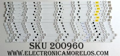 KIT DE LED PARA TV / SAMSUNG DE550CGA-B1 / 55-3535LED-98EA-R / 55-3535LED-98EA-L / D1GE-550SCB-R3 / MODELOS UN55EH6000FXZA AH01 / UN55EH6000FXZA AH03	