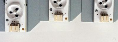 KIT DE LED´S PARA TV (6 PIEZAS) / EMERSON A3AT0UH / 1EM228043 / UDULED0GS017 / UDULED0GS016 / PANEL´S U3AT1XT / V390HJ1-P02 REV.C2 / MODELOS LF391EM4 ME1A / LF391EM4 DS2 / 39ME313V/F7 DS3 - Imagen 2