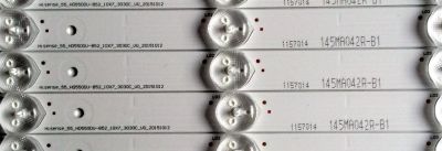 KIT DE LED´S PARA TV HISENSE ((10 PIEZAS)) / NUMERO DE PARTE 1157014 / HISENSE_55_HD550DU-B52_10X7_3030C_V0_20151012 / 145MA042R-B1 / 1274164 / PANEL´S HD550DU-B52\LD\S2\GM\ROH / HD550M5U51-TA\S0\GM\ROH / HD550M3U51-TA\S0\GM\ROH / MODELO 55H8C - Imagen 3