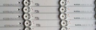 KIT DE LED´S PARA TV HISENSE ((10 PIEZAS)) / NUMERO DE PARTE 1157014 / HISENSE_55_HD550DU-B52_10X7_3030C_V0_20151012 / 145MA042R-B1 / 1274164 / PANEL´S HD550DU-B52\LD\S2\GM\ROH / HD550M5U51-TA\S0\GM\ROH / HD550M3U51-TA\S0\GM\ROH / MODELO 55H8C - Imagen 4