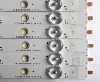 KIT DE LED´S PARA TV (12 PIEZAS)  / VIZIO I-5500WS80071-L-V1 / I-5500WS80071-R-V1 / WS55-1223-L / WS55-1223-R / 0563802702 / PANEL 7ZB00201C07 / 7ZB00W01C07 / MODELO D55-D2 LWZ2UCBS - Imagen 3