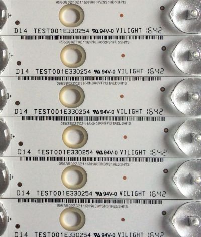 KIT DE LED´S PARA TV (12 PIEZAS)  / VIZIO I-5500WS80071-L-V1 / I-5500WS80071-R-V1 / WS55-1223-L / WS55-1223-R / 0563802702 / PANEL 7ZB00201C07 / 7ZB00W01C07 / MODELO D55-D2 LWZ2UCBS - Imagen 4