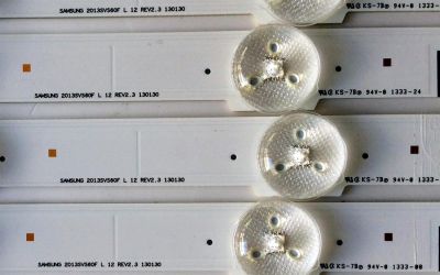 KIT DE LED´S PARA TV (22 PIEZAS) / BN96-25314A / BN96-25315A / 25314A / 25315A / 2013SVS60F R 8 REV2.3 130130 / PANEL CY-HF600CSSV1H DW40 / MODELOS UN60F6350AFXZA HS01 / UN60F6350AFXZA IS02 / UN60F6300AFXZA / UN60F6400AFXZA / UN60F6100AFXZA - Imagen 3