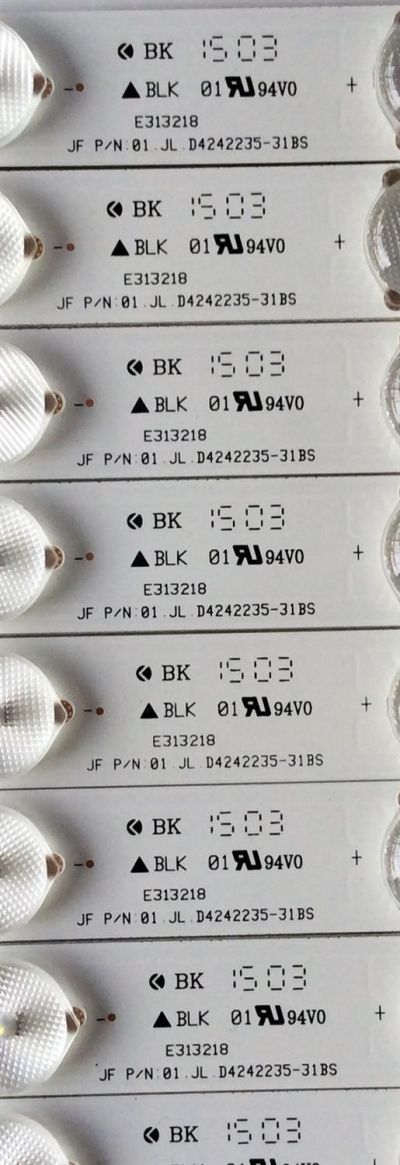 KIT DE LED PARA TV / RCA 01.JL.D4242235-31BS / 96M32 D150209 / E313218 / MODELO LED42C45RQ / PANEL V420DK1-QS1-C1-12V	 - Imagen 3