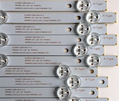 KIT DE LED'S PARA TV TOSHIBA (12 PIEZAS) / NUMERO DE PARTE DLED5572-2835-6 / K550WDR / SVK550AJ3_REV02_6LED_B_150617 / 7838-581012-07207223 / PANEL K550WDR-HE350 / MODELO 55L310U - Imagen 3