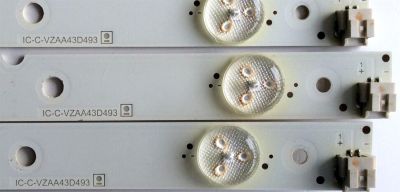 KIT DE LED PARA TV / SHARP IC-C-VZAA43D493 / 098101122100 / MODELO LC-43LE653U / LC-43UB30U / PANEL T430HVN01.2	 - Imagen 2