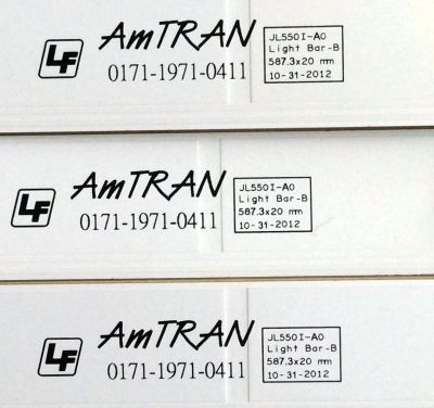 KIT DE LED "INCOMPLETOS PRECAUCION SOLO SON ("3 PZAS.) IMPORTANTE " / VIZIO 0171-1971-0411 / JL550I-A0 / 098101101117 / PANEL T550HVN01.3 / MODELOS E550I-A0 LAQAOQAP / E550I-A0 LAQAOQCQ / E550I-A0 LAQKOQBP / E550I-A0 LATAOQAP	 - Imagen 3