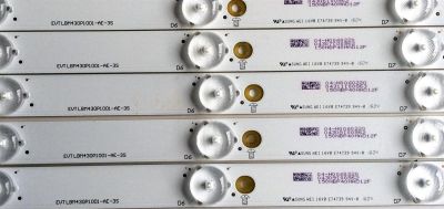 KIT DE LED PARA TV / VIZIO LBM430P1001-AE-3S / EVTLMB430P1001-AE-3S / 04-H0060220 / E74739 / MODELO D43-C1 LTTWSECR / PANEL TPT430H3-HVN01.U REV:S270B	 - Imagen 2