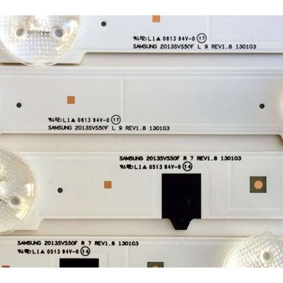 KIT DE LED´S PARA TV (16 PIEZAS) / SAMSUNG 2013SVS50F R 7 REV1.8 130103 / 2013SVS50F L 9 REV1.8 130103 / 200000 / 200000  / PANEL HF500CSM-C1 / MODELO UN50F6300AFXZA CH01 - Imagen 3