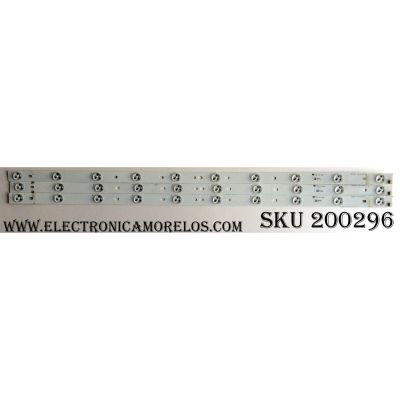 KIT DE LED´S PARA TV (3 PIEZAS) / ¨32¨ / 320DLED / 035-320-0001-A / ON11200730 / 0N11200730 / V32G01FDEDM / 1249 / PANEL A320HD1A05-1