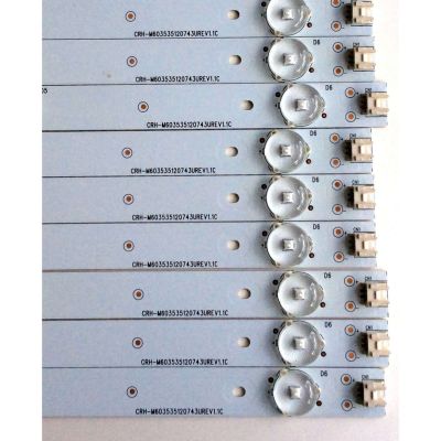 KIT DE LED`S PARA TV (14 PIEZAS) / ELEMENT 910-600-1008 / CRH-M603535120743UREV1.1C / CRH-M603535120743U REV1.1C / CRH-M603535120743U / E169373 / PANEL JE600D3HE67 / MODELOS ELEFW605 / ELEFW606 / LC-60LE644U - Imagen 3