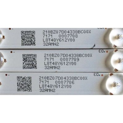 KIT DE LED´S PARA TV (3 PIEZAS) / VIZIO 32AMN2 / LB-PF3030-GJVIZI03153X7AMN2-H / L8T48Y612Y00 / 7171 007709 / 210BZ07D04338BCC00X / PANEL ST3151B01-1 VER.2.1 / MODELO D32F-E1 LTT3VMMT - Imagen 3