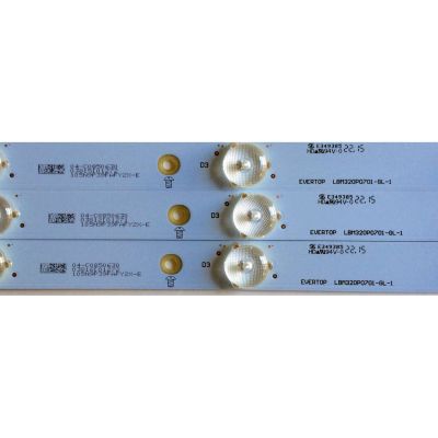 KIT DE LED PARA TV / VIZIO 04-C0850630 / LBM320P0701-GL-1 / (3 PZAS.) /  PANELES TPT315B5-WHBN0.K / TPT315B5-0TU3A.Q, / MODELOS D32H-C0 / E32H-C1 LTFDSJBR / E32H-C1 LTTDSJBR / E32H-C1 LTTDSJCR / E32H-C1 LTTUSJCR / E32H-C1 LTTUSJDR / D32H-C1 LTTDTBAR	 - Imagen 2