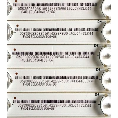 KIT DE LED PARA TV / VIZIO 20151222-Y16 E43 / 056380220361G / MODELO E43U-D2 / PANEL T430QVN02.1	 - Imagen 3