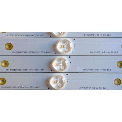 KIT DE LED`S PARA TV (4 PIEZAS) / HITACHI KHP200640C / LB-C430F14-E1-A-G2-DL1 / LB43006 / PANEL C430F15-E3-A(G2) / M,ODELOS LE43A509A / LU43V809 CH6AP - Imagen 3