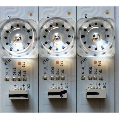 KIT DE LED'S PARA TV ((3 PIEZAS)) / NUMERO DE PARTE 4C-LB4308-YH05J / 006-P1K3532A / TOT_43D2900_3X8_3030C_D6T-2D1_4S1PX2 REV.V2 / T0T_43D2900_3X8_3030C_D6T-2D1_4S1PX2 REV.V2 / PANEL'S LVF430ND1L / LVF430CS0T E7 V1 / MODELOS 43S303 / 43S305 / 43S303TBAA - Imagen 3