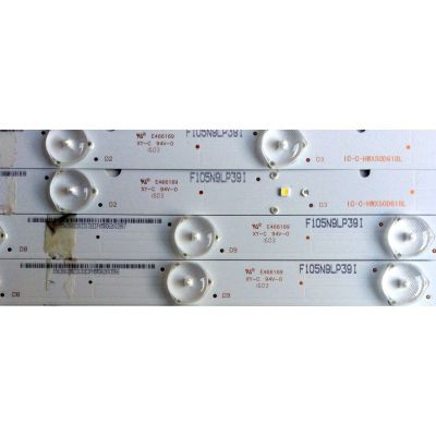 KIT DE LED´S PARA TV (12 PIEZAS) / VIZIO F105N9LP39I / Y16E50 AUO / IC-C-HWX50D618R / IC-C-HWX50D618L / 05638022023131EIFN5L / 05638022023131EIFN5R / PANEL T500QVN02.0 / MODELO E50u-D2 LWZ2UGAS - Imagen 4