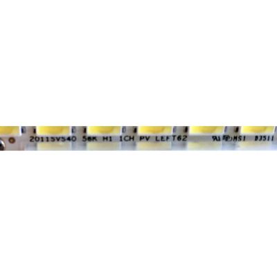 LED PARA TV / SAMSUNG BN64-01639A / D111011A0 / 2011SVS40_56K_H1_1CH_PV_LEFT62 / 2011SVS40_56K_H1_1CH_PV_RIGHT62 / PANEL´S LTJ400HM05-J BW45 / LTJ400HF01-I BW43 / MODELO UN40D5003BF 2011 - Imagen 2