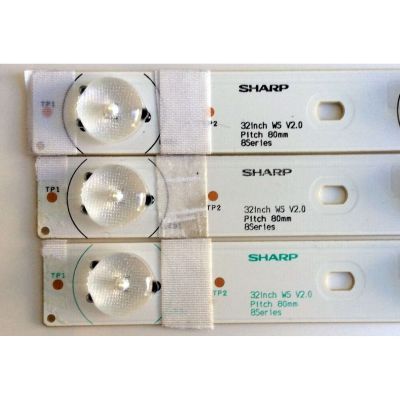 KIT DE LED´S PARA TV (3 PIEZAS) / (NOTA:COMPARAR PANEL Y LED´S) / RCA 32INCH WS V2.0 / 32INCH WS V2.0 PITCH 80MM / E227809 / PANEL´S T315HW0-V8 / T315HB01 V.1 / T315HW07-V8 / T320HW07 / LSC320AN01-QYE / HV320WX2-200 / MODELOS LED32C45RQ / LED32C45RQD - Imagen 2