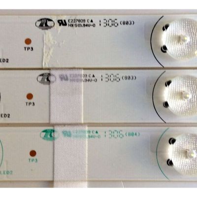 KIT DE LED´S PARA TV (3 PIEZAS) / (NOTA:COMPARAR PANEL Y LED´S) / RCA 32INCH WS V2.0 / 32INCH WS V2.0 PITCH 80MM / E227809 / PANEL´S T315HW0-V8 / T315HB01 V.1 / T315HW07-V8 / T320HW07 / LSC320AN01-QYE / HV320WX2-200 / MODELOS LED32C45RQ / LED32C45RQD - Imagen 4