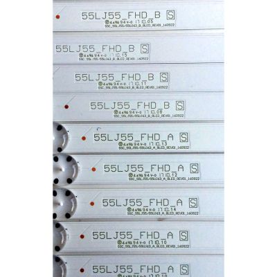 KIT DE LED`S PARA TV (10 PIEZAS) / LG EAV63632405 / 55UJ63_UHD_A / 55LJ55_FHD_A / 55UJ63_UHD_B / 55LJ55_FHD_B / SSC_55LJ55/55UJ63_B_8LED_REV01_160922 / PANEL NC550DGG-AAFX3 / MODELO 55UJ6300-UA BUSYLOR	 - Imagen 4