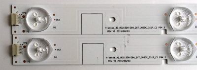 KIT DE LED`S PARA TV (2 PIEZAS) / SHARP HE32SLJSK5736300976G / 1175517 / Hisense_32_HD315DH-E84_2X7_3030C_7S1P_C1 / XY-MC94V-0 / PANEL  HD315K2H81-B1\S0\BBY\GM\ROH / HD315K281-B1\S2\BBY\GM\ROH / MODELO LC-32LB591U - Imagen 2