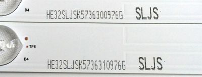 KIT DE LED`S PARA TV (2 PIEZAS) / SHARP HE32SLJSK5736300976G / 1175517 / Hisense_32_HD315DH-E84_2X7_3030C_7S1P_C1 / XY-MC94V-0 / PANEL  HD315K2H81-B1\S0\BBY\GM\ROH / HD315K281-B1\S2\BBY\GM\ROH / MODELO LC-32LB591U - Imagen 4