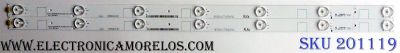 KIT DE LED`S PARA TV (2 PIEZAS) / SHARP HE32RLKS17714550976G / 124MA042R-B1 / HD315DH-E84 / 1175517 / PANEL HD315K2H81-B1 / MODELO LC-32LB591U
