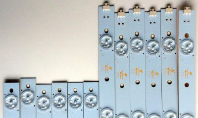 KIT DE LED`S PARA TV (12 PIEZAS) / CHANGHONG YX-50010011-1E584-0-7-3CG / YX-50010021-1E584-0-8-3CG / KH-DE344144 / PANEL  C500F13-E2-L / MODELO LED50YC200UA - Imagen 5