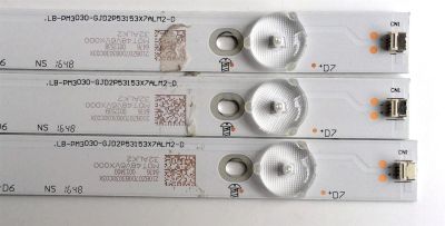 KIT DE LED`S PARA TV (3 PIEZAS) / SHARP LB-PM3030-GJD2P53153X7ALM2-D / 210BZ07D0B3030C03X / M0T48V6VX000 / 32ALK2 / PANEL TPT315B5-HVN05.A REV:S601B / MODELO LC-32LB481U - Imagen 3