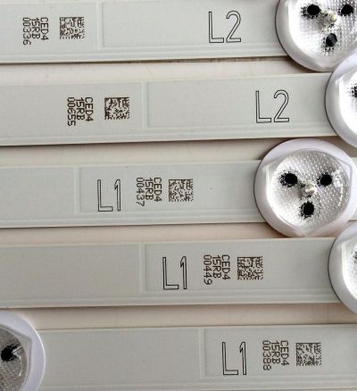 KIT DE LED`S PARA TV (10 PIEZAS) / RCA 6916L-1214A / 6916L-1215A / 6916L-1216A / 6916L-1217A / PANEL  LC420DUJ-SGE1 / MODELO J42HE841-SGE1 - Imagen 2