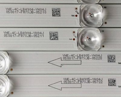 KIT DE LED`S PARA TV TCL ((8 PIEZAS)) / NUMERO DE PARTE 4C-LB4904-YH04J / 4C-LB4905-YH04J / TOT_49_D2900_4X4+4X5_3030C_D6t-2d1_A_4S1P / TOT_49_D2900_4X4+4X5_3030C_D6t-2d1_B_5S1P / PANEL LVU485ND1L / MODELOS 49S350 / 49S403TCBA / 49S403TBAA - Imagen 3