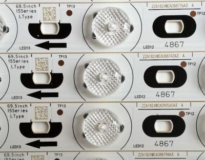 KIT DE LED`S PARA TV (28 PIEZAS) / SHARP ZZA1825WCA049776AA / ZZA1824WCA081510BA / ZZA1824WCA088754A3 / ZZA1818WCA075665B9 / PANEL  LK695D3GW40D / MODELO LC-70LE733U - Imagen 3