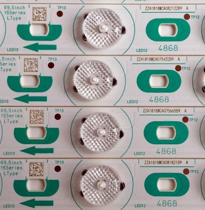 KIT DE LED`S PARA TV (28 PIEZAS) / SHARP ZZA1825WCA049776AA / ZZA1824WCA081510BA / ZZA1824WCA088754A3 / ZZA1818WCA075665B9 / PANEL  LK695D3GW40D / MODELO LC-70LE733U - Imagen 4