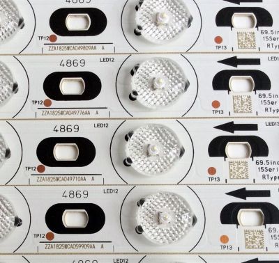 KIT DE LED`S PARA TV (28 PIEZAS) / SHARP ZZA1825WCA049776AA / ZZA1824WCA081510BA / ZZA1824WCA088754A3 / ZZA1818WCA075665B9 / PANEL  LK695D3GW40D / MODELO LC-70LE733U - Imagen 5