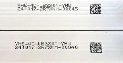 KIT DE LED`S PARA TV (2 PIEZAS) / TOSHIBA 006-P1K3570A / TCL_ODM_32D1600_2x6_3030C_6S1P / REV.V2 / YHE-4C-LB320T-YHU / 241017-2R7XKM-00045 / PANEL LVW320CSDX E26 V7 / MODELO 32L310U18 - Imagen 4