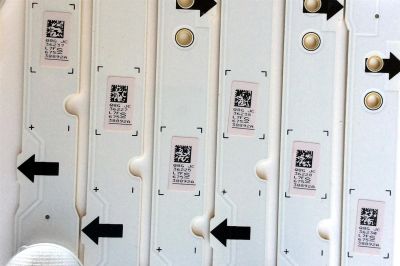 KIT DE LED´S PARA TV (12 PIEZAS) / SAMSUNG BN96-38892A / BN96-38891A / LM41-00099E / LM41-00099D / SAMSUNG_2014SVS48F / 60126NHF / PANEL CY-GH048BGLV6H / MODELOS LH48RMDNLGG/ZP / UA48H5500 / UN48H5500 / UE48H5570 / HG48AC695 / MAS MODELOS EN DESCRIPCION - Imagen 2