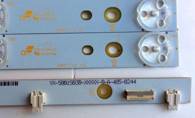 KIT DE LED´S PARA TV VIZIO (16 PIEZAS) / VIZIO TPT500J1-LE8 REV.SC2A / 500TT20 V3 / 500TT19 V3 / 500TT18 V4 / 500TT17 V4 / YX-50017011-3B544-0-E / MODELOS E500I-B1 LTY6PLKR / E500I-B1 LTY6PLGQ / E500I-B1 LTYWPLDQ / D500I-B1 LTY6RTAQ / D500I-B1 LTYWRTBQ - Imagen 3