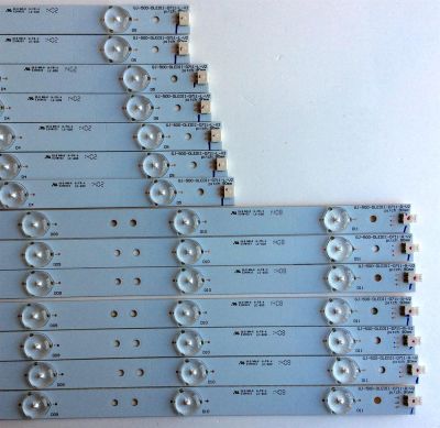 KIT DE LED´S PARA TV (14 PIEZAS) / SHARP GJ-500-DLEDII-D711-L-V2 / GJ-500-DLEDII-D711-R-V2 / LE-600 / E348423 / PANEL´S TPT500J1-HVN04 REV:S16SM / TPT500J1-HVN04 REV:S17TE / MODELOS LC-50LE541U / LC-50LE542U	 - Imagen 4