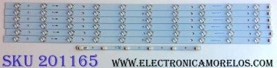 KIT DE LED'S PARA TV AOC (6 PIEZAS) / AOC EMGB23F5C423-F46 / MODELO 32D0330